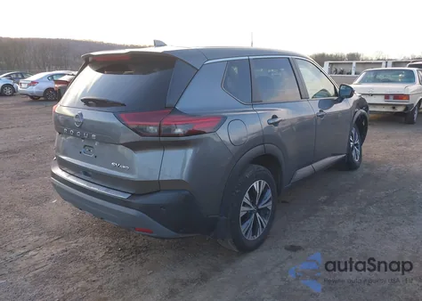 2022 Nissan Rogue Sv Intelligent Awd z USA, uszkodzony, nr VIN 5N1BT3BB7NC684952